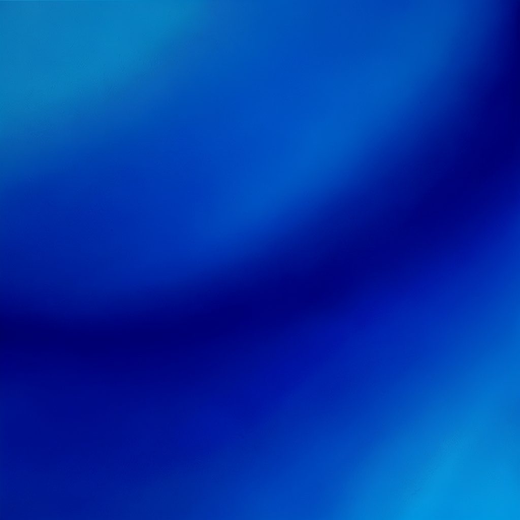 An abstract gradient composition shifting from deep indigo to warm rust and soft cream, suggesting the interplay of shadow and candlelight